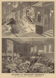 Eksplozja w restauracji Champeaux, Paryż